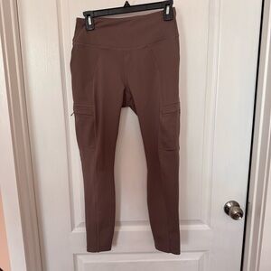 Move Theology Taupe Leggings